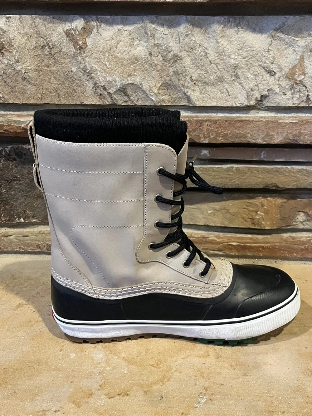 Vans Standard MTE Jake Kuzyk Tan and Black Snow Boots
